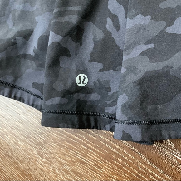 Lululemon womens pace rival skirt incognito multi gray black 4Tall - Picture 3 of 9
